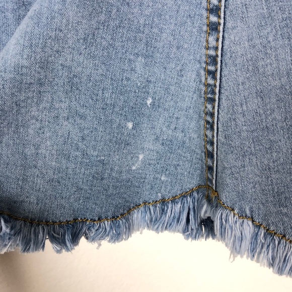 jaz denim mini skirt